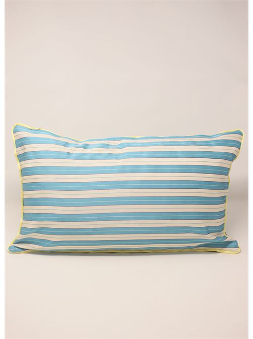 Cuscino sartoriale con bouganvillea Laboratorio Capri | 30X50CUSCINOCLOQUECATENE
